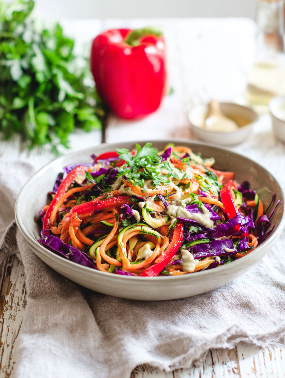 🌈 Easy Rainbow Salad To Feel Fantastic