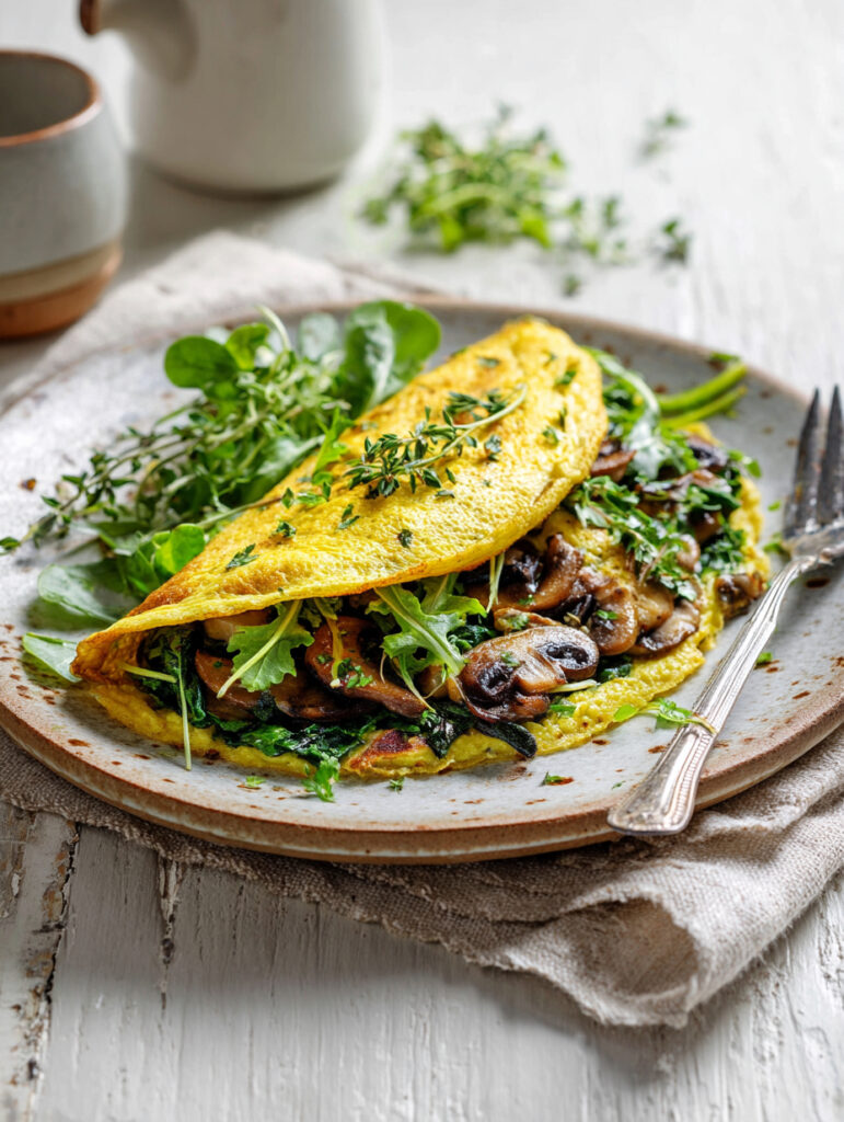 Vegan Omelette Recipe