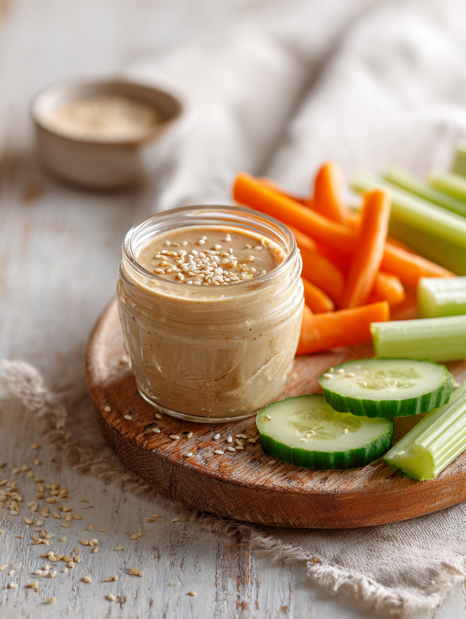 Homemade Tahini Recipe – Oil-Free & Weight Release Friendly